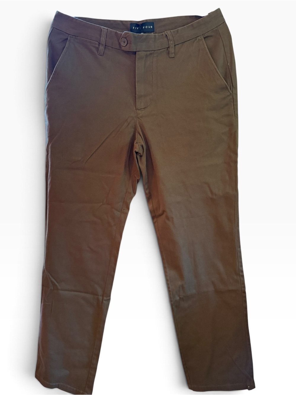 Five Four Men's Olive Brown Chino Pants